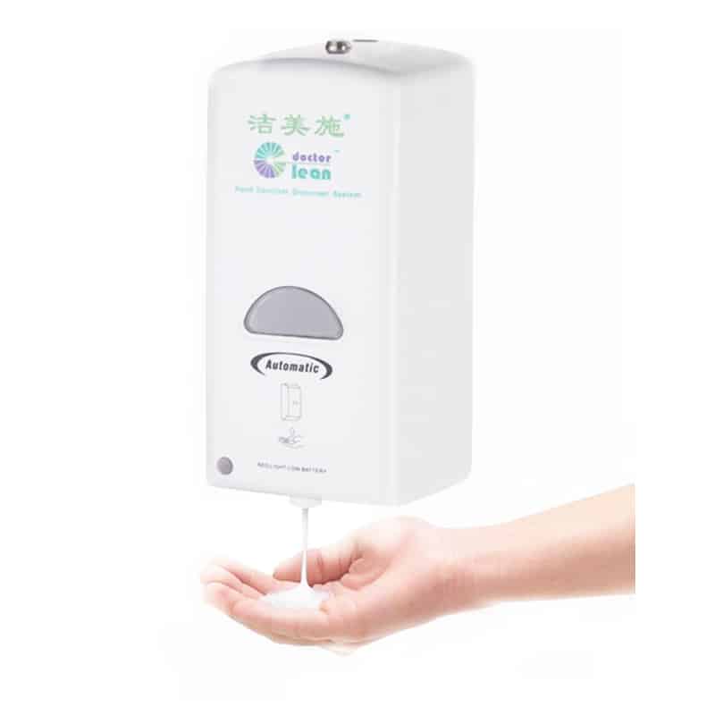 Automatic hand sanitiser solution