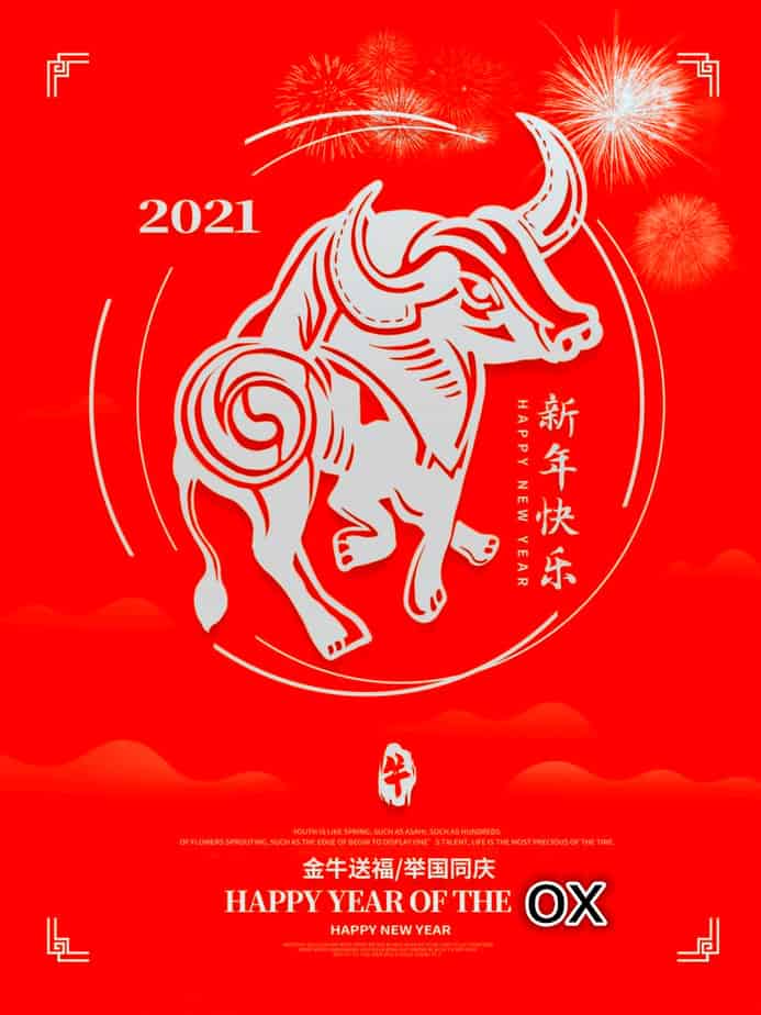 Ox year, new year